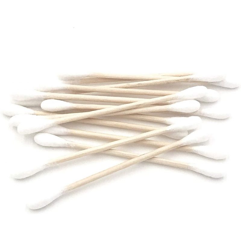 100% Wooden Organic Cotton Tips - Image 2